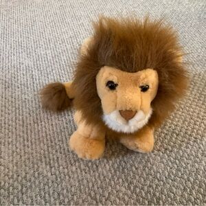 CAESER Golden Lion 12" Plush toy, original vintage Collectable